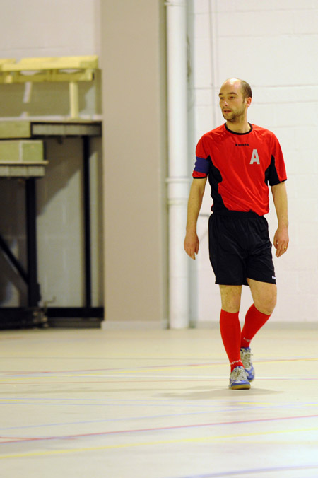 La solitude du joueur de mini foot